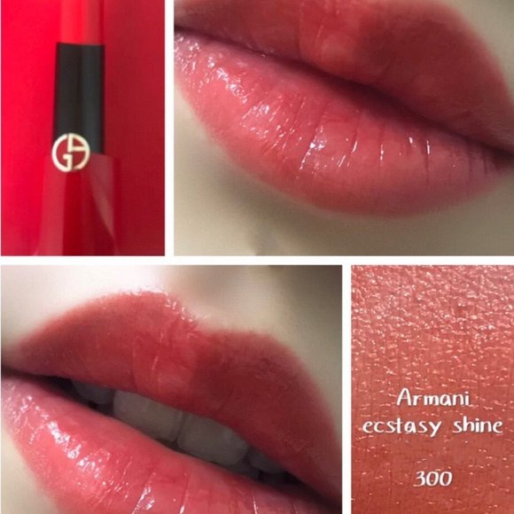 BNIB!!! Giorgio Armani Ecstasy Shine Lip Set #300 #500 #600 - Picture 2 of 4